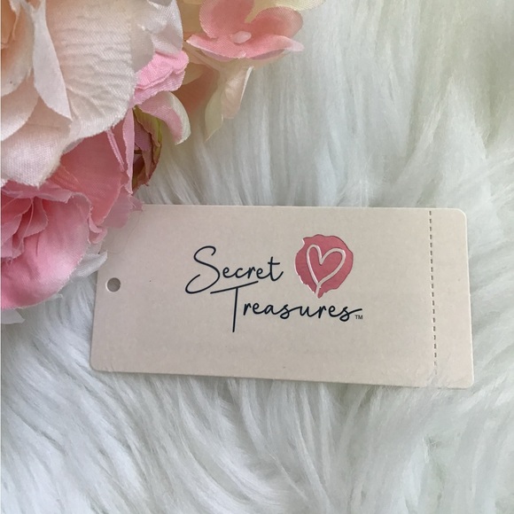 Secret Treasures Vintage Pink Tank Top & Front Tie Cardigan Size 16/18 - Picture 7 of 7